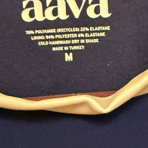 Richie Blue Crop Top Bikini by AAVA - Picture 8 of 11